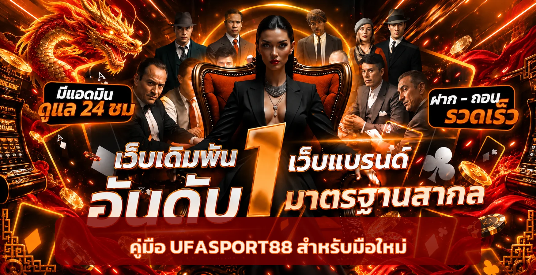UFASPORT88 คู่มือมือใหม่ สมัคร ฝากถอน และเลือกเกม